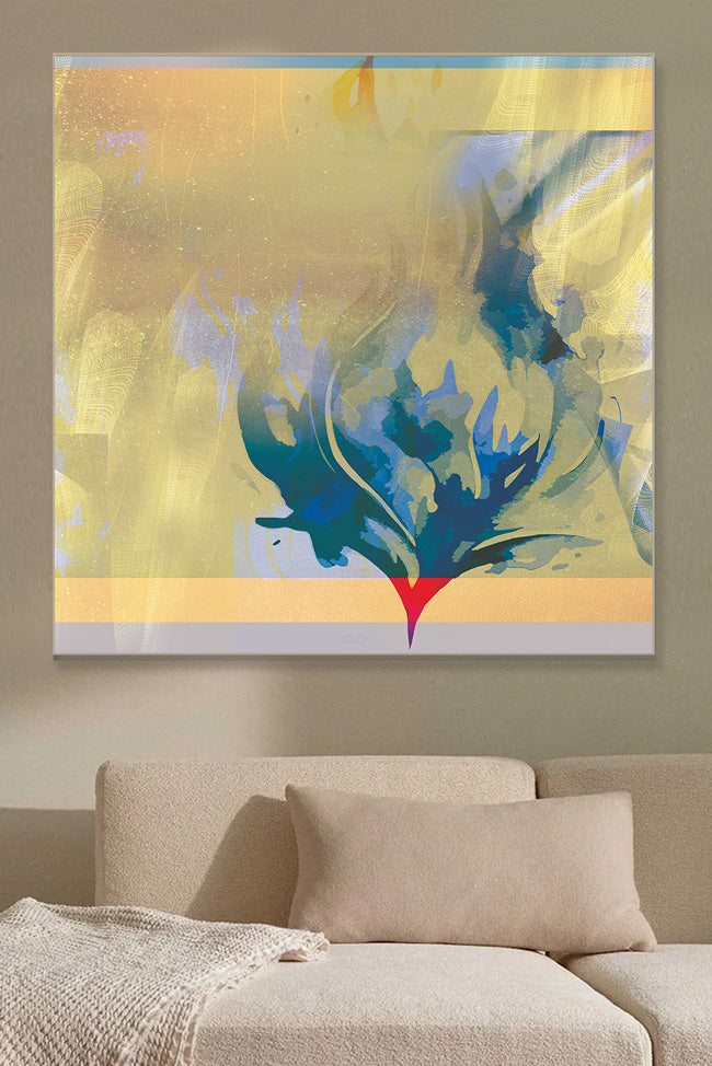 Modern Chabad Judaica wall art printed on metal – contemporary Jewish decor inspired by Chassidic tradition.