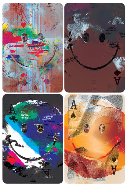 ace of smiles [metal art print]