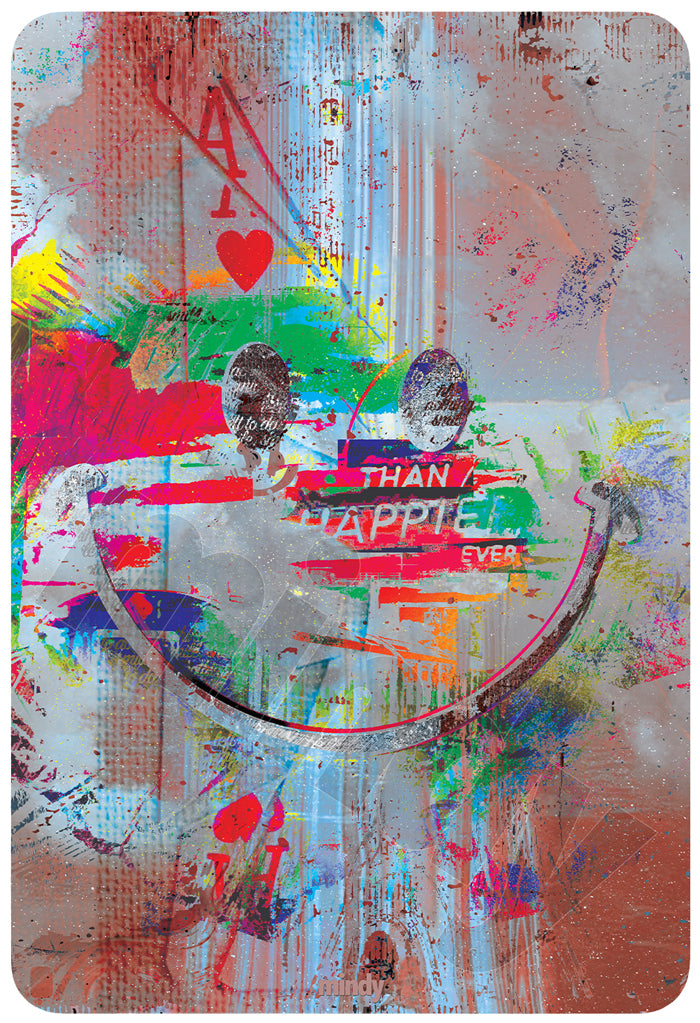 ace of smiles [metal art print]