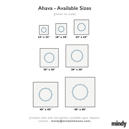 bejeweled ahava [metal art print]