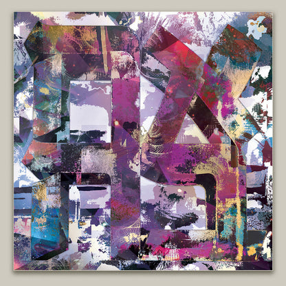 bejeweled ahava [metal art print]