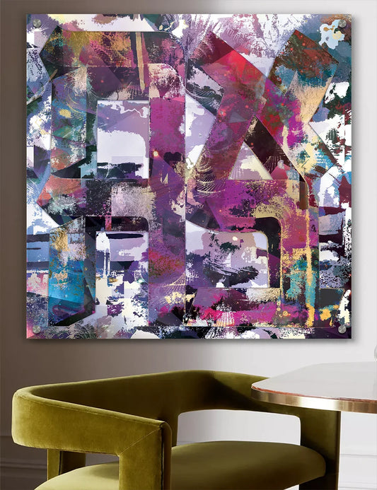bejeweled ahava [metal art print]