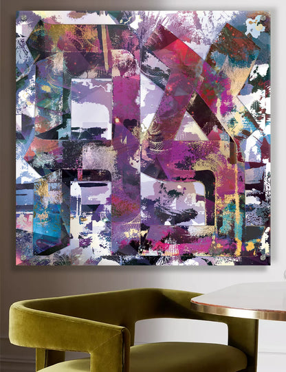 bejeweled ahava [metal art print]