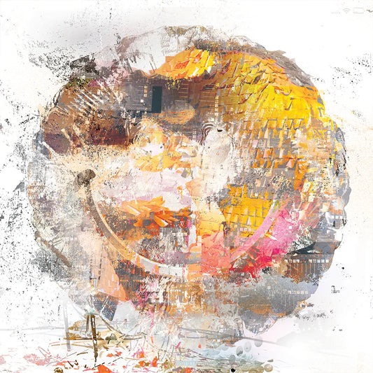 feeling on and on [metal art print]