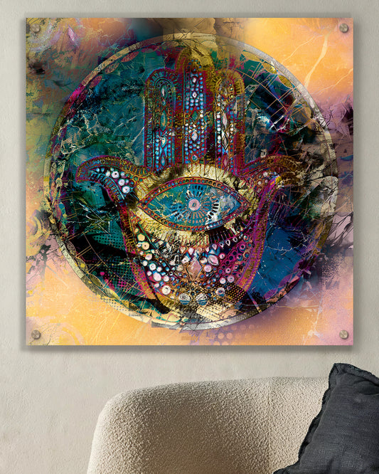 hamsa [metal wall art]