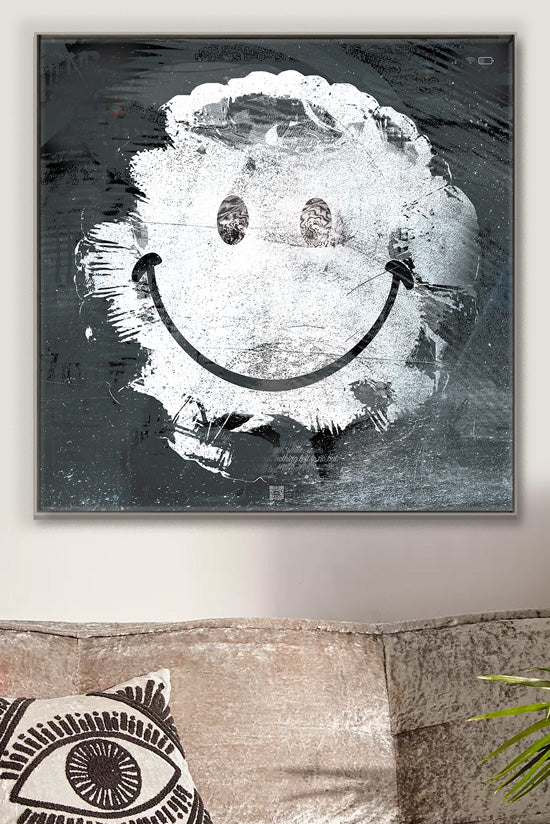 Haunt You Too Dark Riptide Smile Metal Wall Art Print | Mindy Lehmann ...