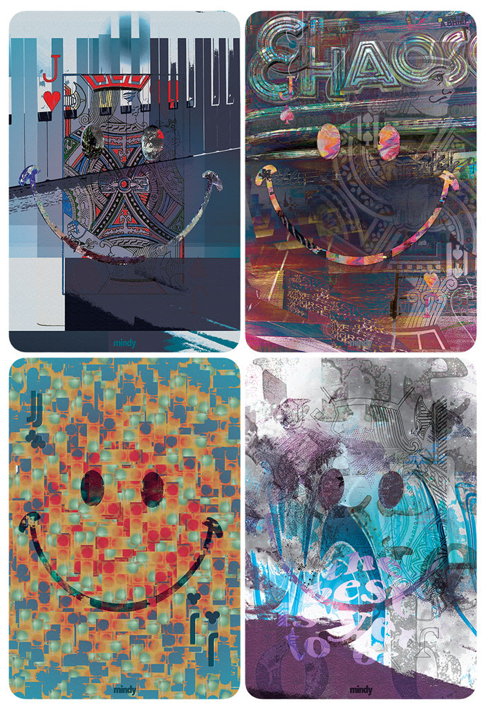 jack of smiles [metal art print]