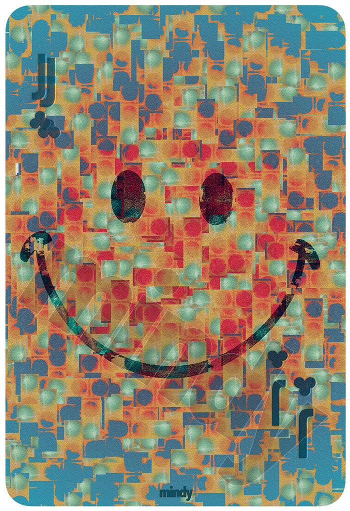 jack of smiles [metal art print]