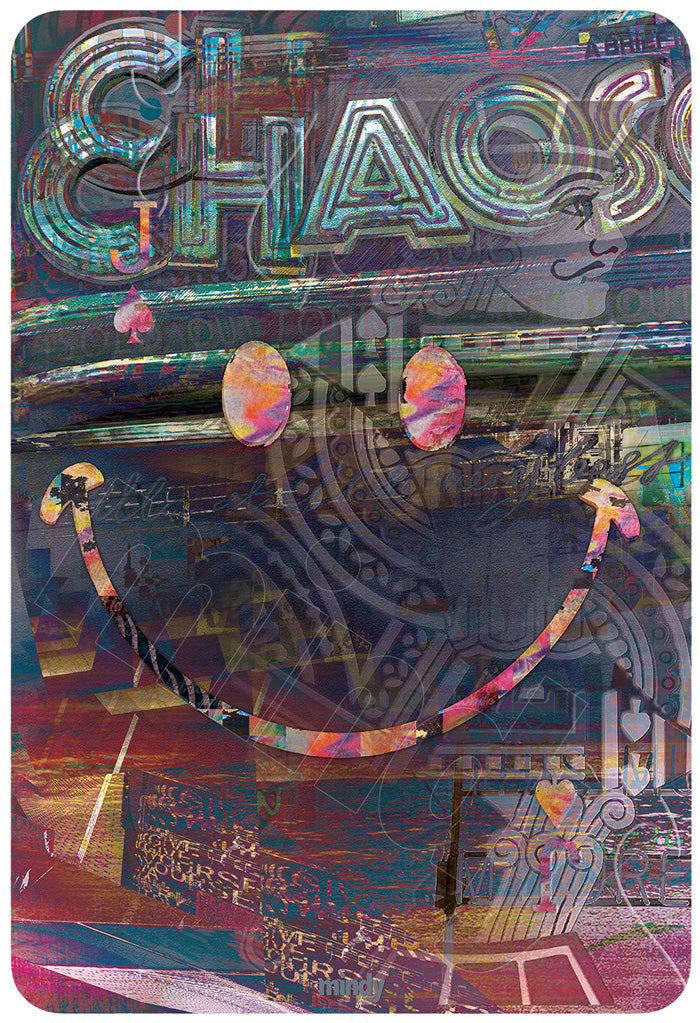 jack of smiles [metal art print]