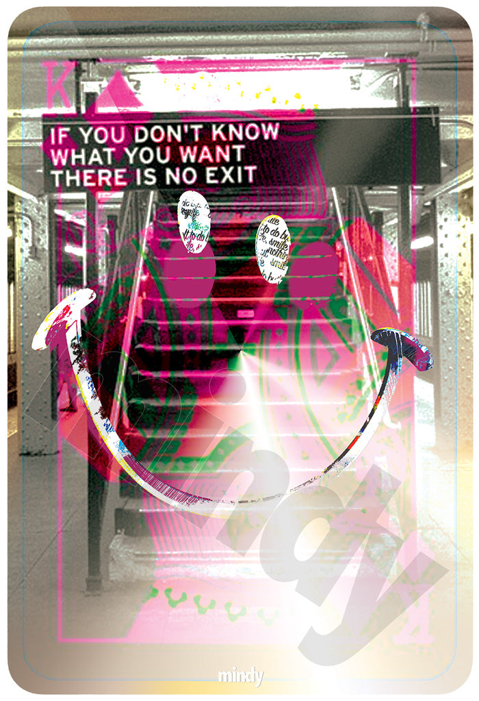 king of smiles [metal art print]