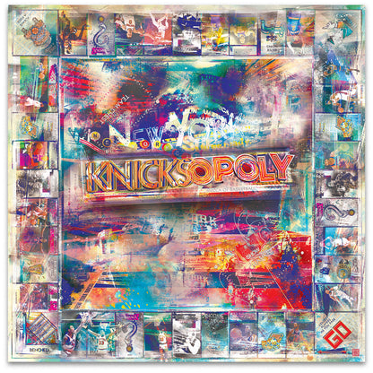 knicks-opoly [metal art print]