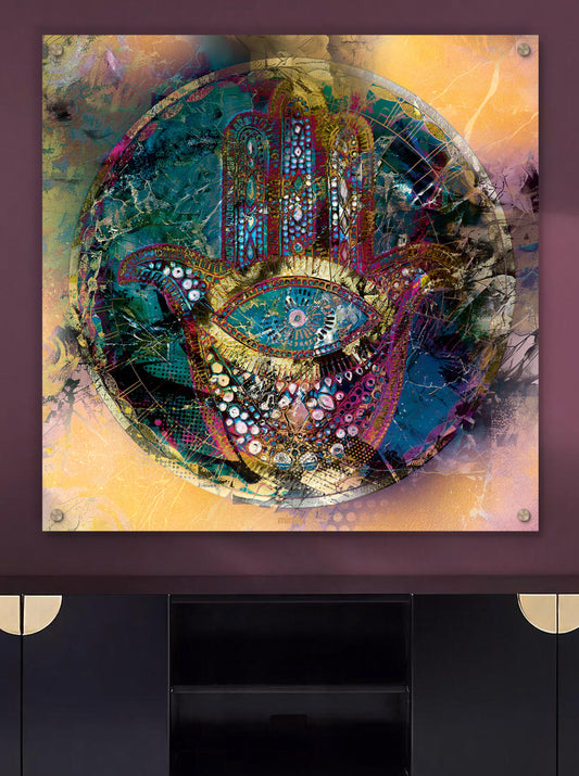 hamsa [metal wall art]