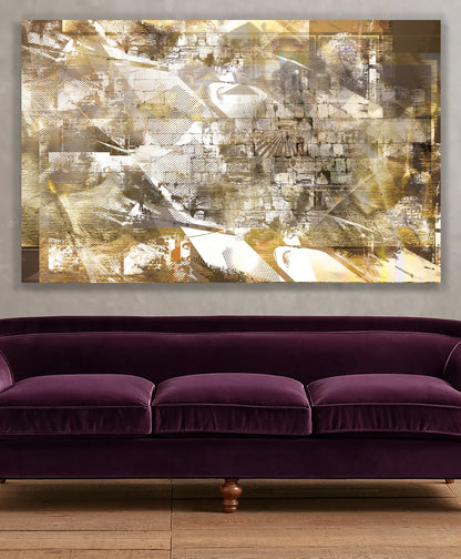 pop western wall (in brown) [metal wall art]