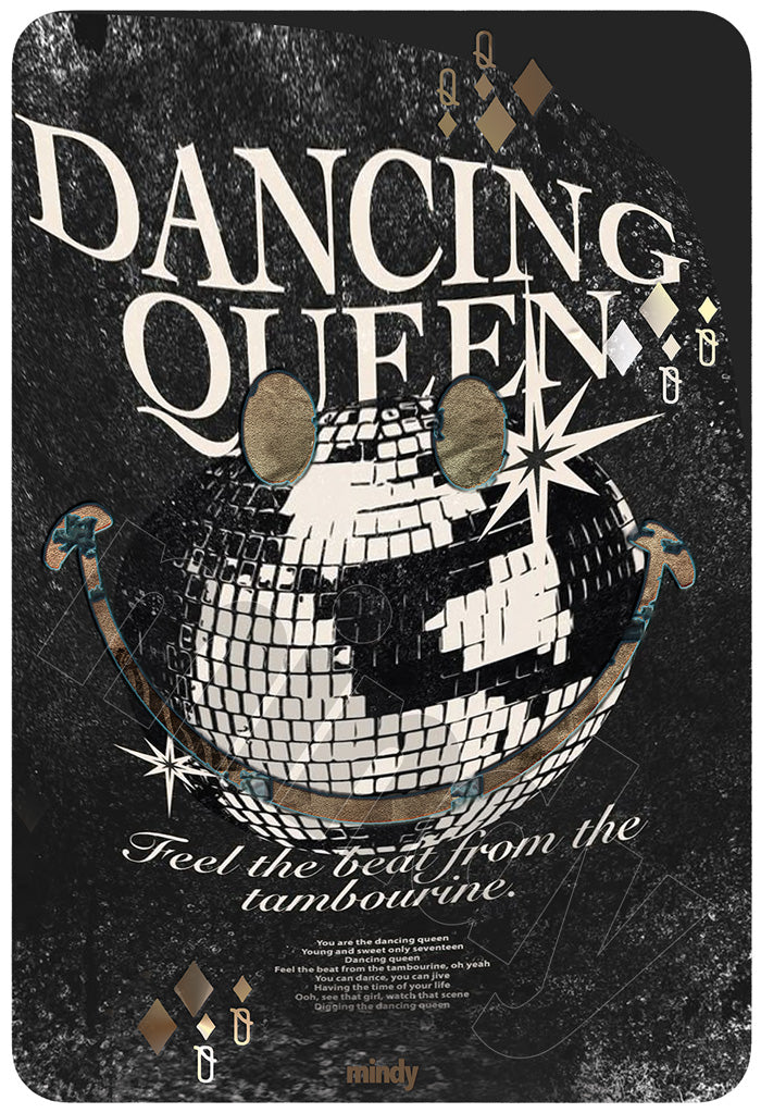 queen of smiles [metal art print]