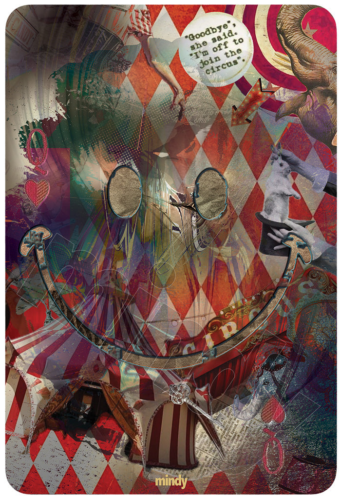 queen of smiles [metal art print]