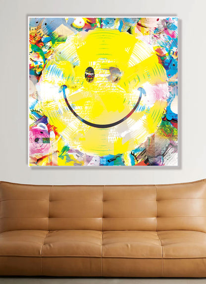 a stuffed smile [metal print]