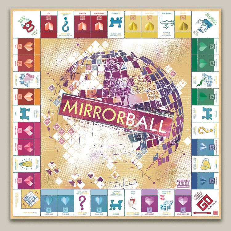 Custom Taylor Swift Monopoly board printed on metal – fan art wall decor