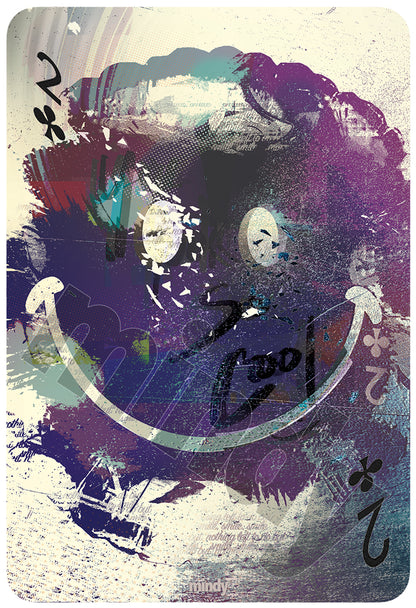 two of smiles [metal art print]